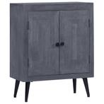 Retro Dressoir Mangohout 76cm Hoog | Retourdeal | 46%, Huis en Inrichting, Kasten | Dressoirs, Met plank(en), Retro, Industrieel