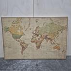 OUTLET - Prikbord Wereld - Antiek - 60x90cm, Ophalen of Verzenden, Nieuw
