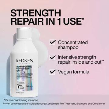 Redken Acidic Bonding Concentrate Set (Shampoo) beschikbaar voor biedingen