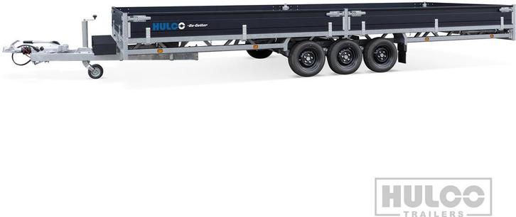 Hulco Plateauwagen Medax-3 3500kg 611x223 Go-Getter, Auto diversen, Aanhangers en Bagagewagens, Ophalen of Verzenden