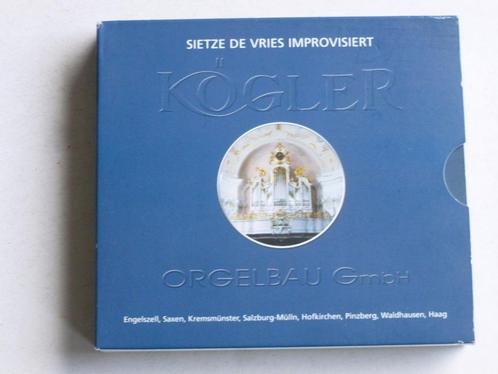 Sietze De Vries Improvisiert - Kogler Orgelbau (2 CD), Cd's en Dvd's, Cd's | Klassiek, Verzenden