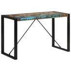 Houten Eettafel 120cm Breed - Retourdeal - Stevig & Stijlvol, 50 tot 100 cm, 100 tot 150 cm, Nieuw, Ophalen of Verzenden