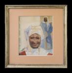 Edmond Delescluze (1905-1993) - Tete de marocain