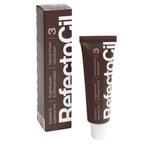 RefectoCil  Wimper & Wenkbrauw Verf  3 Bruin  15 ml, Verzenden, Nieuw