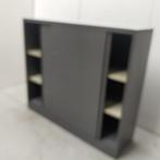 Ahrend Pilastro antraciet metalen schuifdeurkast - 138x160x4, Ophalen of Verzenden, Nieuw