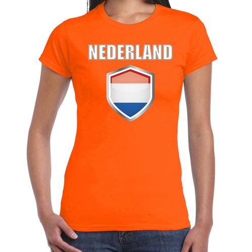 Schild Holland / Nederland supporter shirt / kleding met H.., Hobby en Vrije tijd, Feestartikelen, Ophalen of Verzenden