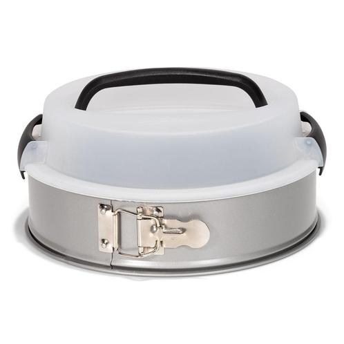 Patisse Springvorm Silver-Top met Draagdeksel Ø24cm, Hobby en Vrije tijd, Taarten en Cupcakes maken, Nieuw, Verzenden