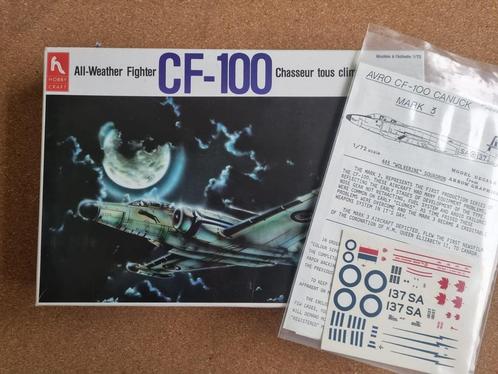 Hobbycraft HC1391 CF-100 1:72 + extra decals, Hobby en Vrije tijd, Modelbouw | Vliegtuigen en Helikopters, Verzenden