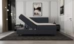 Mörgenn Opberg Boxspring Donkerblauw - 140x200 cm, Verzenden, Nieuw, Modern