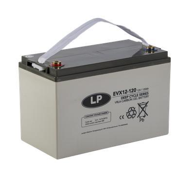 Landport (LP) EVX12120 Deep Cycle 12 v 120 ah AGM / GEL /, Auto-onderdelen, Accu's en Toebehoren, Nieuw, Ophalen of Verzenden