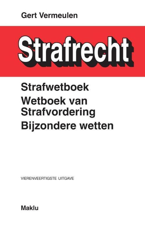 Wetboek Strafrecht vierenveertigse uitgave 9789046612194, Boeken, Schoolboeken, Zo goed als nieuw, Verzenden