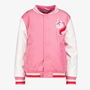 TwoDay meisjes baseball jas roze maat 122 - Nu met korting!, Kleding | Dames, Truien en Vesten, Nieuw, Verzenden