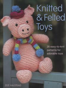 Knitted and felted toys: 26 easy-to-knit patterns for, Boeken, Overige Boeken, Gelezen, Verzenden