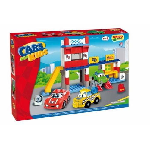 Unico Plus garage - 108 delig - 8563, Kinderen en Baby's, Speelgoed | Duplo en Lego, Nieuw, Verzenden