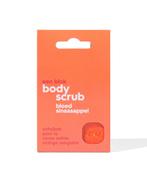 HEMA Blok body scrub sinaasappel 65g 1+1 gratis, Verzenden, Nieuw