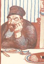 Spotprent Posthuma en hongersnood tijdens Eerste Wereldoo..., Antiek en Kunst, Verzenden