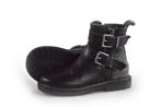 IK-KE Enkellaarzen in maat 24 Zwart | 10% extra korting, Kinderen en Baby's, Kinderkleding | Schoenen en Sokken, Verzenden, Jongen of Meisje