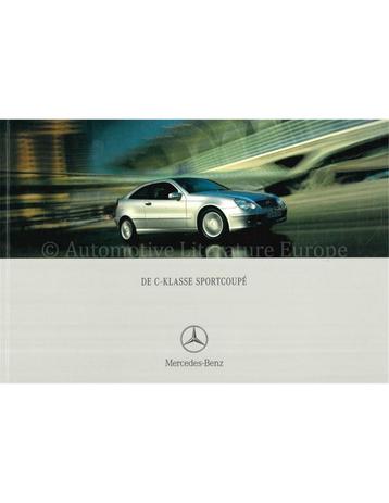 2001 MERCEDES BENZ C KLASSE SPORTCOUPÉ BROCHURE NEDERLANDS beschikbaar voor biedingen