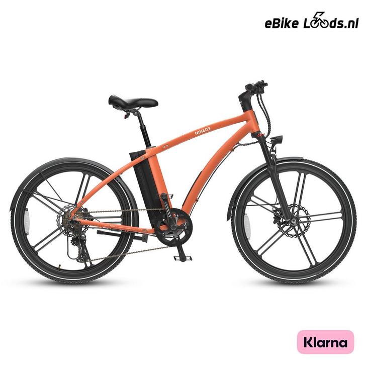Nine09 CX01 Nieuw – Dit is de toekomst in beweging. Oranje, Fietsen en Brommers, Elektrische fietsen, Nieuw, Overige merken, 50 km per accu of meer