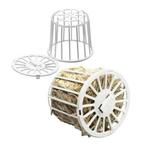 Nestmateriaal houder geel - Nestmateriaal - Nesten, Dieren en Toebehoren, Vogels | Toebehoren, Verzenden, Nieuw