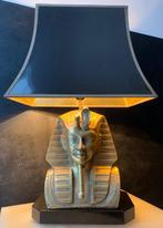 Tafellamp - Messing, Hout - Farao Toetanchamon