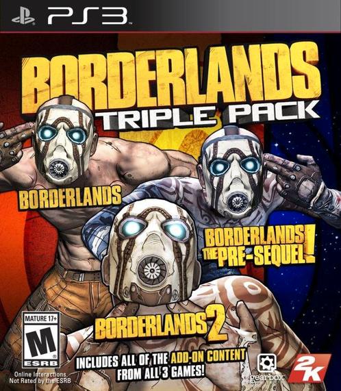 Borderlands Triple Pack-Amerikaans (PlayStation 3) NIEUW, Spelcomputers en Games, Games | Sony PlayStation 3, Nieuw, Ophalen of Verzenden