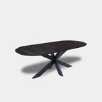 Tafel Plat Ovaal Eikenhout - Matrix XL- Dark Grey, Nieuw