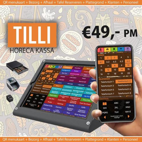 Horeca Kassasysteem + Bon printer, Computers en Software, Labelprinters, Etiket, Nieuw