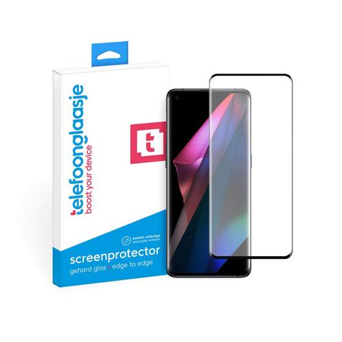 OPPO Find X3 Pro screenprotector gehard glas Edge to Edge, Telecommunicatie, Mobiele telefoons | Toebehoren en Onderdelen, Bescherming