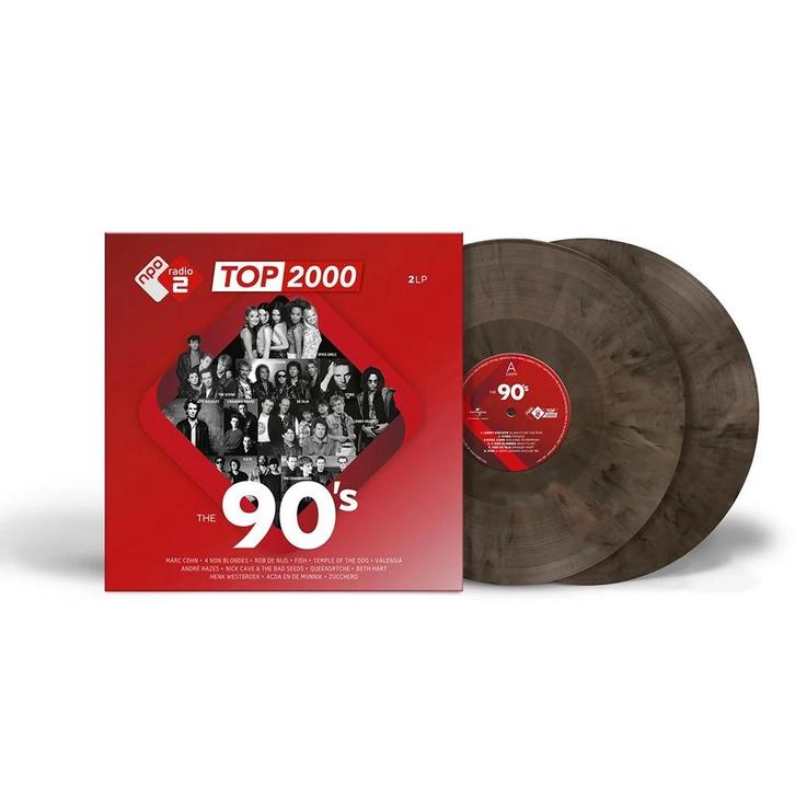 Top 2000 - The 90s - Coloured Vinyl - 2LP, Cd's en Dvd's, Vinyl | Overige Vinyl, Ophalen of Verzenden