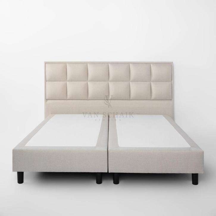 van Schaik Boxspring Toledo zonder matrassen - 160 x 210, Huis en Inrichting, Slaapkamer | Boxsprings