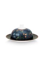 Pip Studio Berry Blues botervloot – stijlvol porselein, Verzenden, Overige typen, Nieuw, Overige stijlen