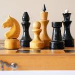 Schaakspel - Vintage Soviet Chess Set [80s/90s] - Hout