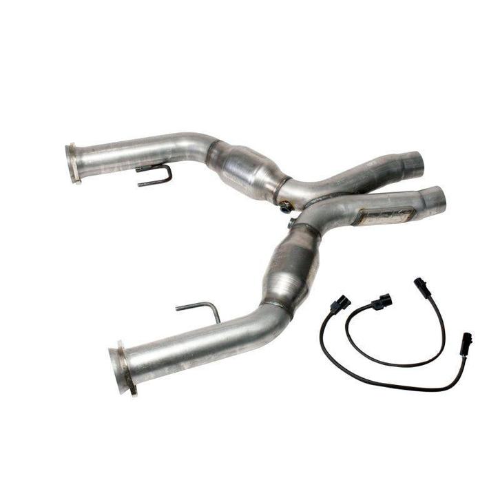 BBK 05-10 Mustang 4.6 Short Mid X Pipe With Catalytic, Auto-onderdelen, Uitlaatsystemen, Ophalen of Verzenden