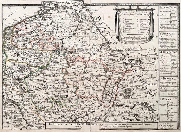 Frankrijk, België, Luxemburg, Duitsland, Nederland -, Boeken, Atlassen en Landkaarten