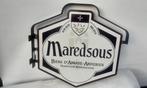 Maredsous - Belgisch abdijbier. - Reclamebord - Metaal