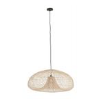 *WOONWINKEL* Must Living Cala Salada Rieten Hanglamp Naturel, Huis en Inrichting, Lampen | Hanglampen, Verzenden, Nieuw