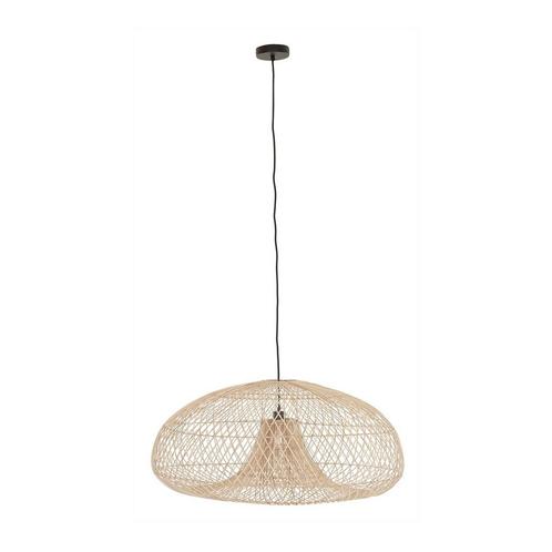 *WOONWINKEL* Must Living Cala Salada Rieten Hanglamp Naturel, Huis en Inrichting, Lampen | Hanglampen, Nieuw, Verzenden