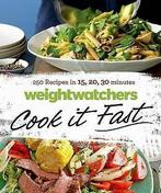 Weight Watchers cook it fast: 250 recipes in 15, 20, 30, Boeken, Gezondheid, Dieet en Voeding, Gelezen, Weight Watchers, Verzenden
