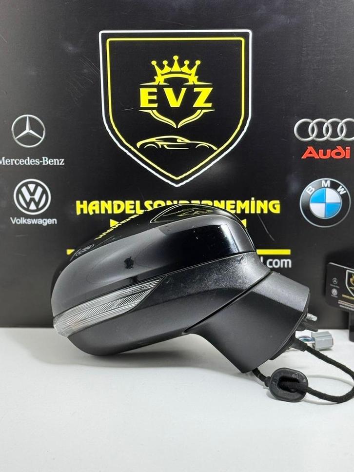 Ford Fiesta buitenspiegel rechts bj.2017 artnr.048814 zwart, Auto-onderdelen, Spiegels, Gebruikt, Ford