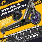 Stuntstep - Voor kinderen en volwassenen - Vouwbaar - Zwart, Fietsen en Brommers, Steps, Verzenden, Zo goed als nieuw