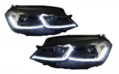 VW Golf 7 LED dynamische Koplampen Facelift 7.5 look, Auto-onderdelen, Verlichting, Ophalen