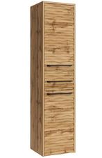 Badkamerkast Etna 30 x 35 x 130 cm - Eiken, Huis en Inrichting, Badkamer | Badkamermeubels, Verzenden, Nieuw, (Half)hoge kast