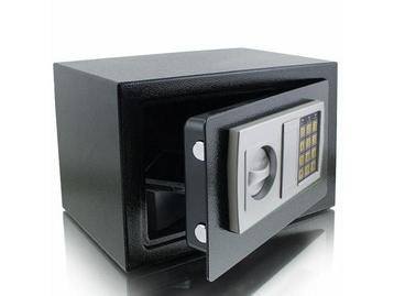 Veiling - Kluis elektronisch zwart 310x200x220 beschikbaar voor biedingen