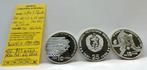 Bulgarije. Lot of 3 coins: 10 & 25 Leva 1987/1990 - Summer