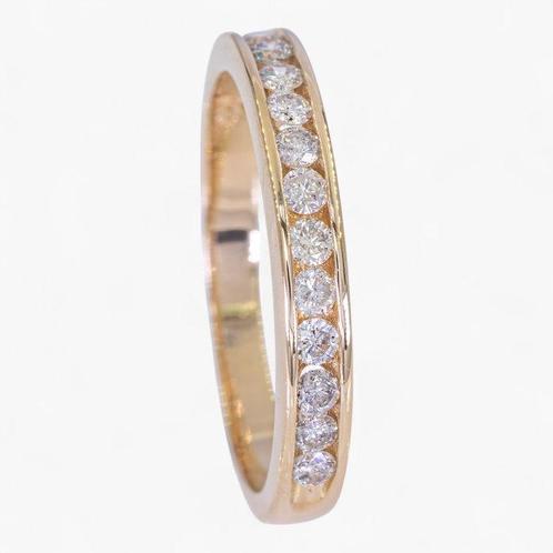 Zonder Minimumprijs - Ring - 14 karaat Geel goud, IGI -, Sieraden, Tassen en Uiterlijk, Ringen