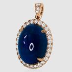 Zonder Minimumprijs - Hanger - 14 karaat Witgoud, 8,37 ct, Sieraden, Tassen en Uiterlijk, Antieke sieraden