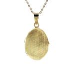 Gouden medaillon 14 krt, Ophalen of Verzenden, Nieuw