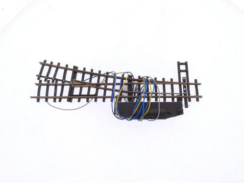 Schaal H0m Bemo 4206 000 elektrische wissel rechts 12° R..., Hobby en Vrije tijd, Modeltreinen | H0, Gelijkstroom, Rails, Gebruikt