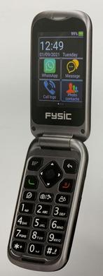 Senioren mobiele klaptelefoon Fysic F25 voor 4G, Nieuw, Ophalen of Verzenden